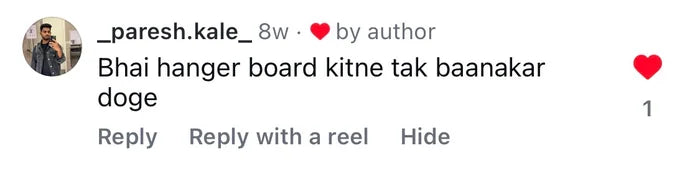 Pegboard comment 5
